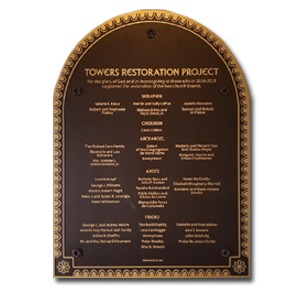 Bronze Memorial Plaque