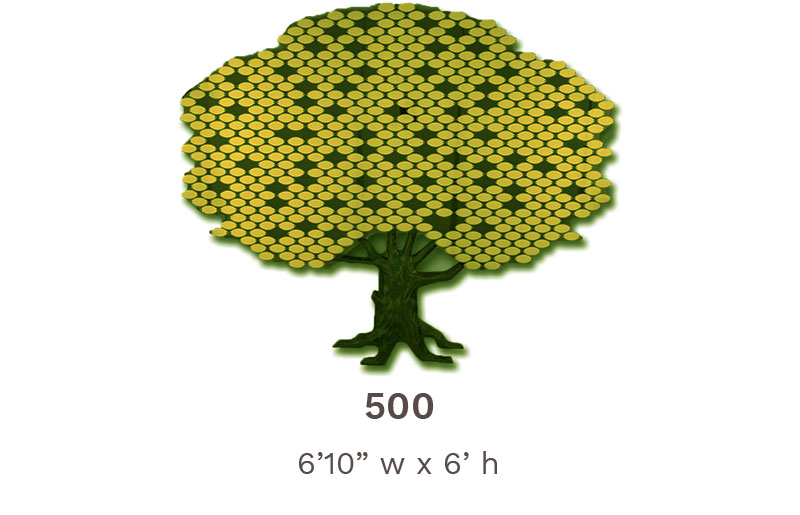 Donor Tree: Futura 500 Leaf