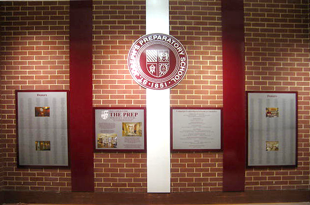 Recognition Wall for Capital Campaign