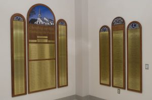 Recognition wall for Church Recognition Wall for Church
