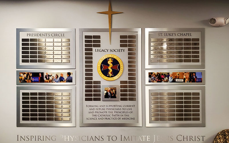 Wall of Honor: Catholic Medical Association