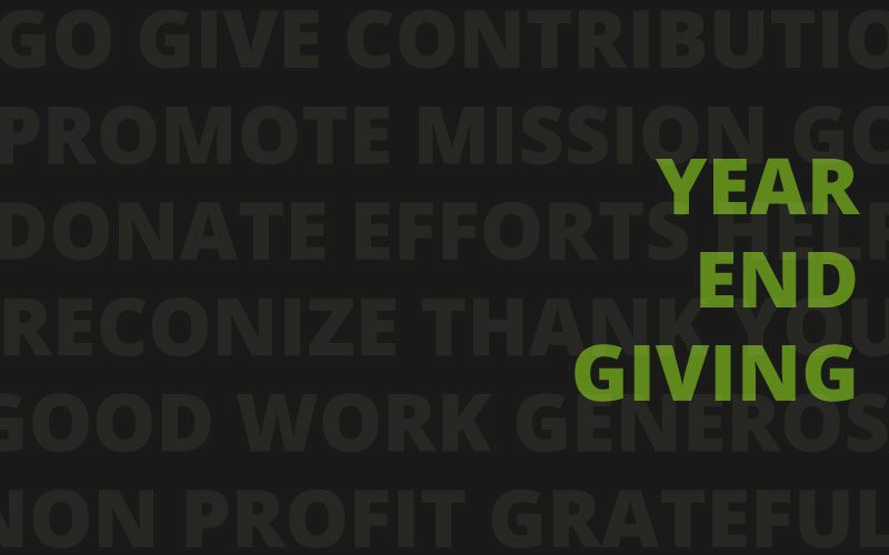 The Importance of Year-End Giving