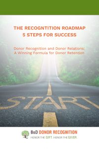 Donor Recognition Roadmap