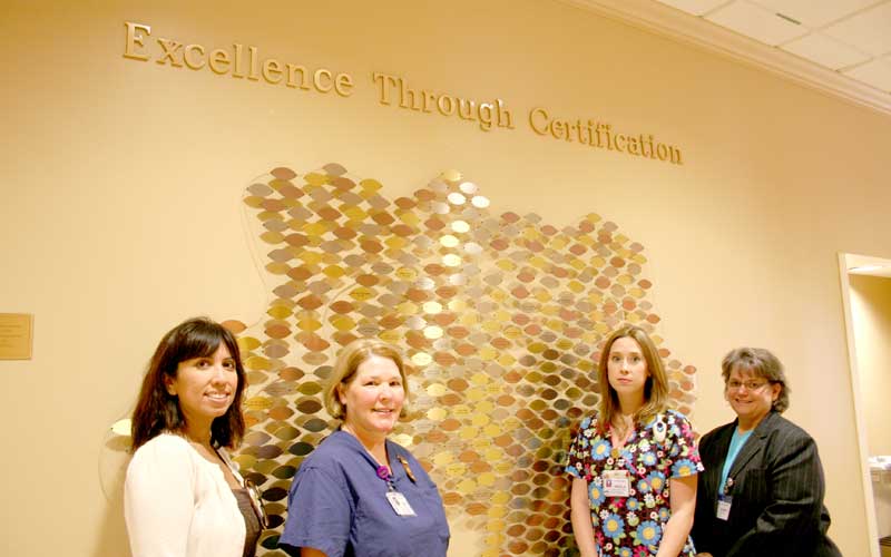 recognizing nurses with a recognition tree